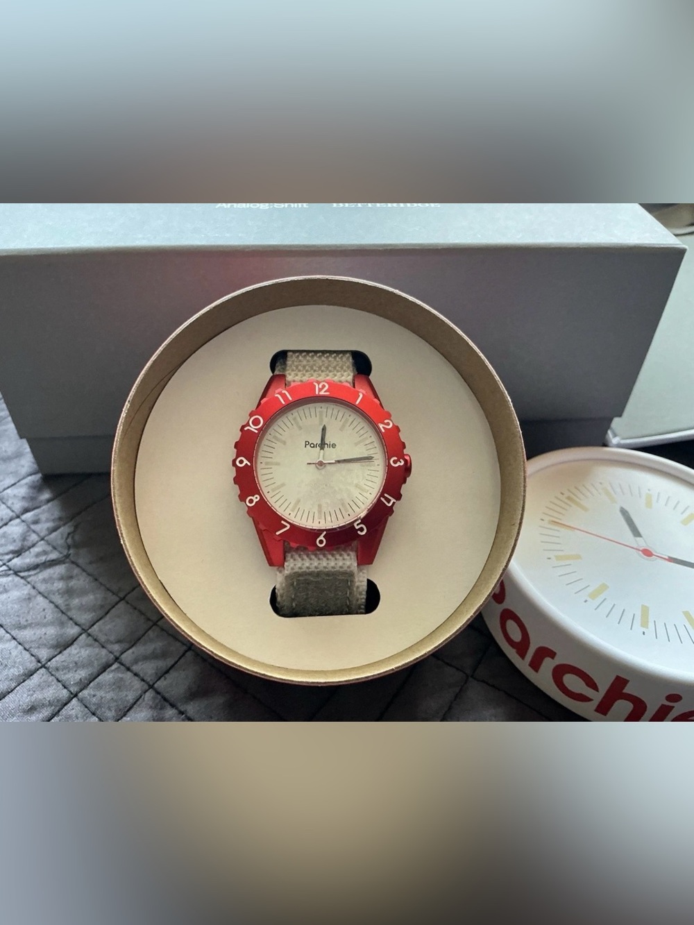 Parchie x Hodinkie 36mm Limited Edition Lunar Time Quartz Watch